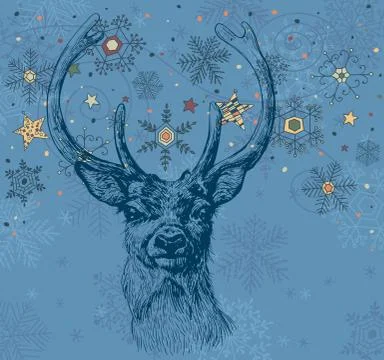 Deer Stock Illustration