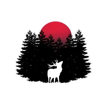 Deer Stock Illustration