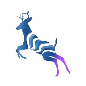 Deer Logo Stock Illustration
