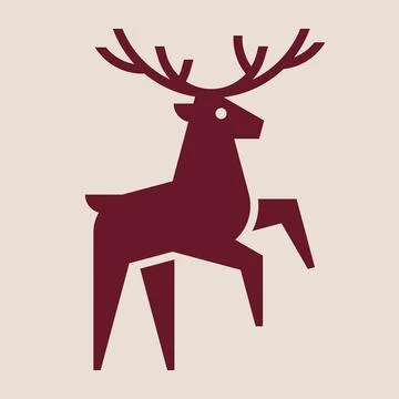 Deer Logo Stock Illustration