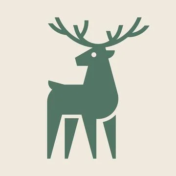 Deer Logo Stock Illustration
