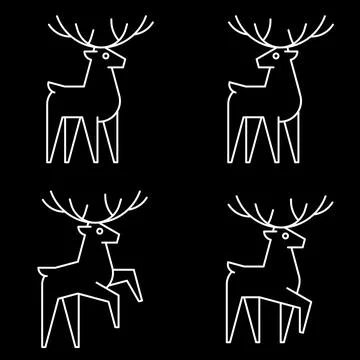 Deer Logo Stock Illustration