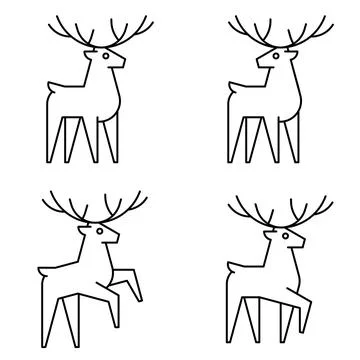 Deer Logo Stock Illustration