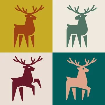 Deer Logo Stock Illustration