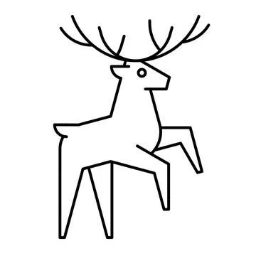 Deer Logo Stock Illustration