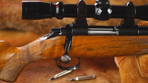 Deer Rifle Stock-Footage 23042286
