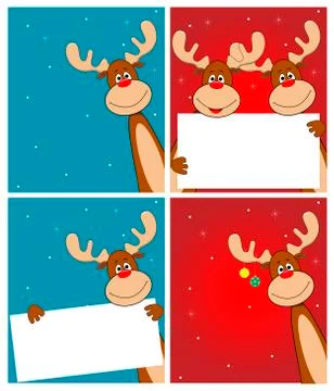 Deer Rudolph Stock Illustration
