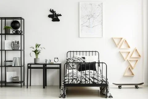 Deer shaped clock 스톡 사진