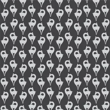 Deer vector art background design for fabric and decor. Seamless pattern Illustrazione stock