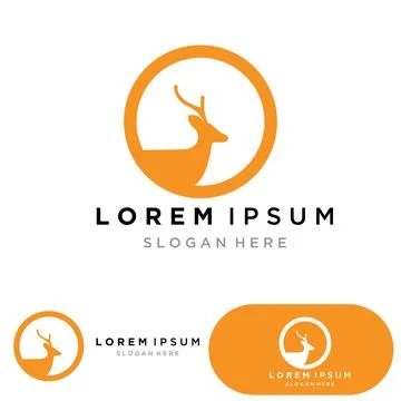 Deer vector icon illustration design Stock Illustration