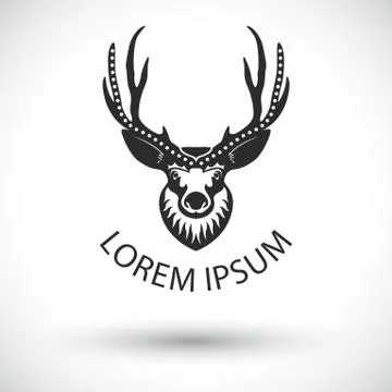 Deer Vector Stock Illustration