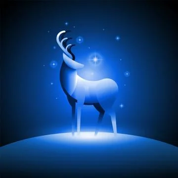 Deer Vector Illustration Stock Illustration