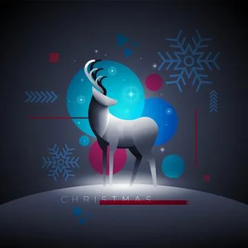 Deer Vector Illustration Stock Illustration