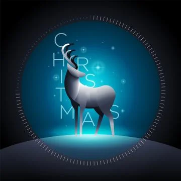 Deer Vector Illustration Stock Illustration