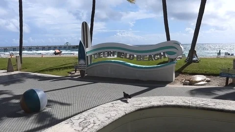 Deerfield Beach Stock Footage 118714761