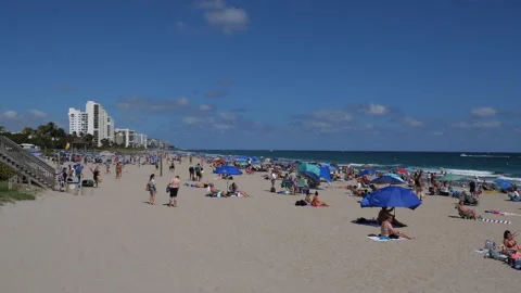 Deerfield Beach North Side Video stock 200840269