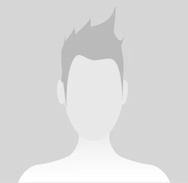Default avatar profile icon. Grey photo placeholder Stock Illustration