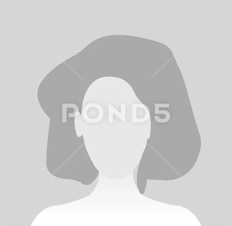 Default Avatar Female Default Avatar Profile Icon Gray Placeholder