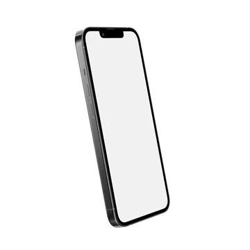 A default cellphone in a white background Stock Illustration