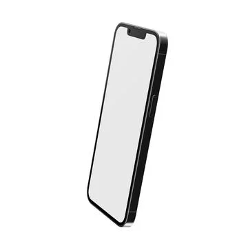 A default cellphone in a white background Stock Illustration