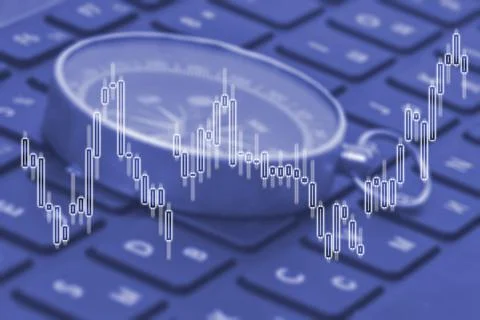 Default of financial system Stock Photos