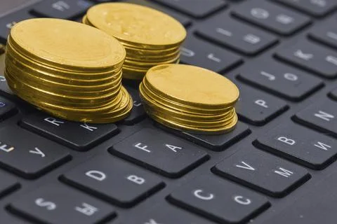 Default of financial system Stock Photos