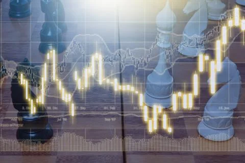 Default of financial system Stock Photos