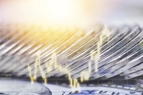 Default of financial system Stock Photos