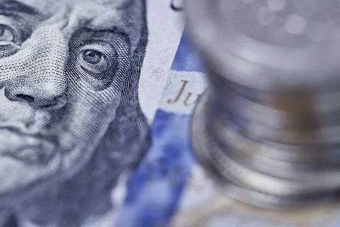 Default of financial system Stock Photos