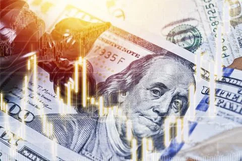 Default of financial system Stock Photos