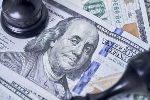 Default of financial system Stock Photos