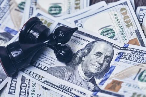 Default of financial system Stock Photos