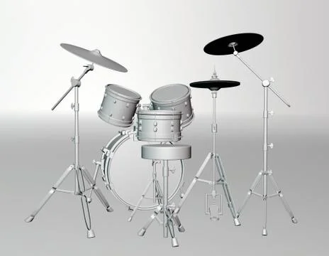Default photo of drums Stock Illustration