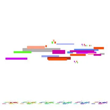Defect glitch error cartoon vector graphic Illustrazione stock