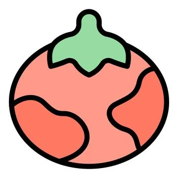 Defective ball icon vector flat 스톡 일러스트