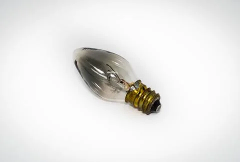 A defective light bulb Stock Photos