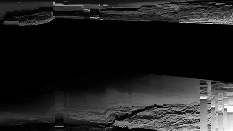 Defective pixels.seamless animation of pixel sorting glitch effect for Video stock 84838046