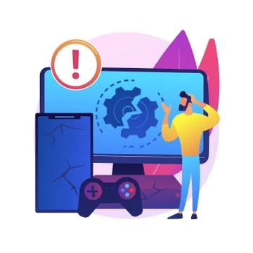 Defective product abstract concept vector illustration. Stock Illustration
