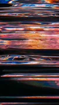 Defective screen bad color static damaged image Stock Photos