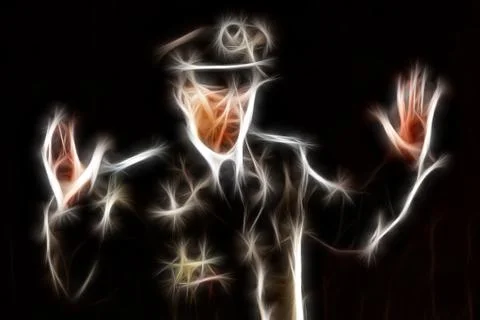 Defector abstract Ilustração Stock