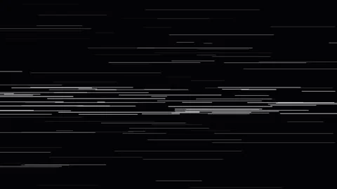 Defects and interference. Abstract digital signal interference with white line Stock Footage 340541547
