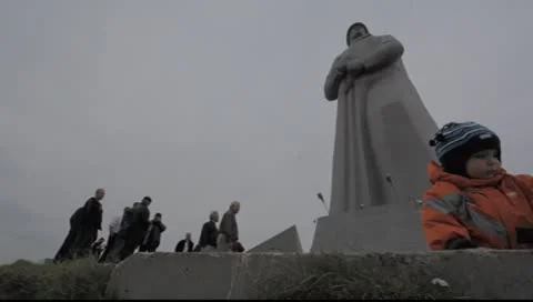 Defenders of the Soviet Arctic during the Great Patriotic War Stock Footage 8921518