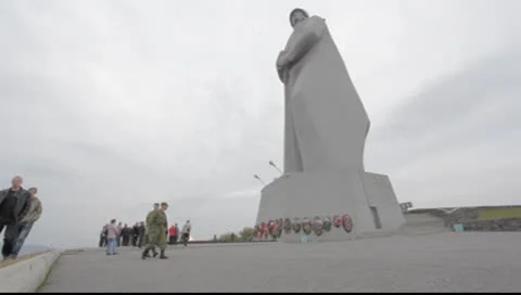 Defenders of the Soviet Arctic during the Great Patriotic War Stock Footage 8921554