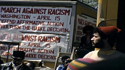 Defending Affirmative Action 02April 1978 01 Stock Footage 329455528