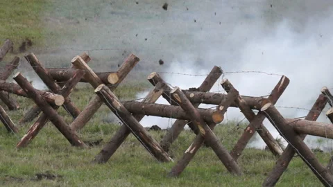 Defensive line Video stock 110916871