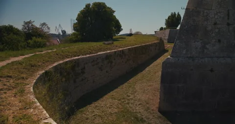 Defensive Walls of Pula Castle 動画素材 335196274