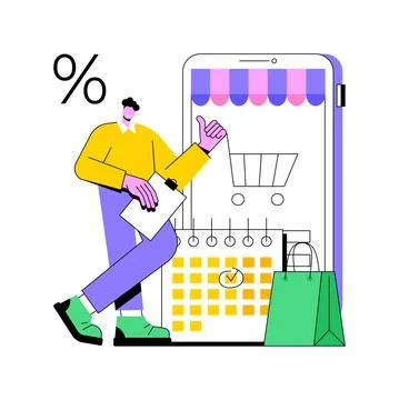 Deferment of payment abstract concept vector illustration. Stock Illustration