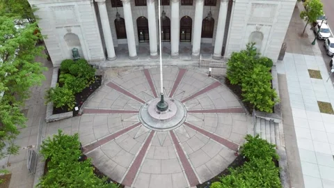 Defined By its Colonnade - Syracuse, NY Video stock 336470507