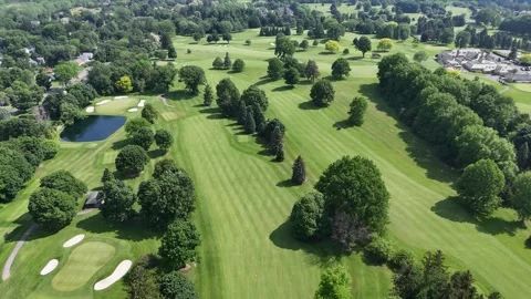Defined by Their identifiable Features - Onondaga Golf and Country Club Stock Footage 336519182