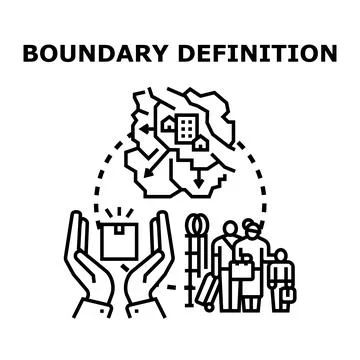 Defining boundaries for global migration and resource allocation 스톡 일러스트